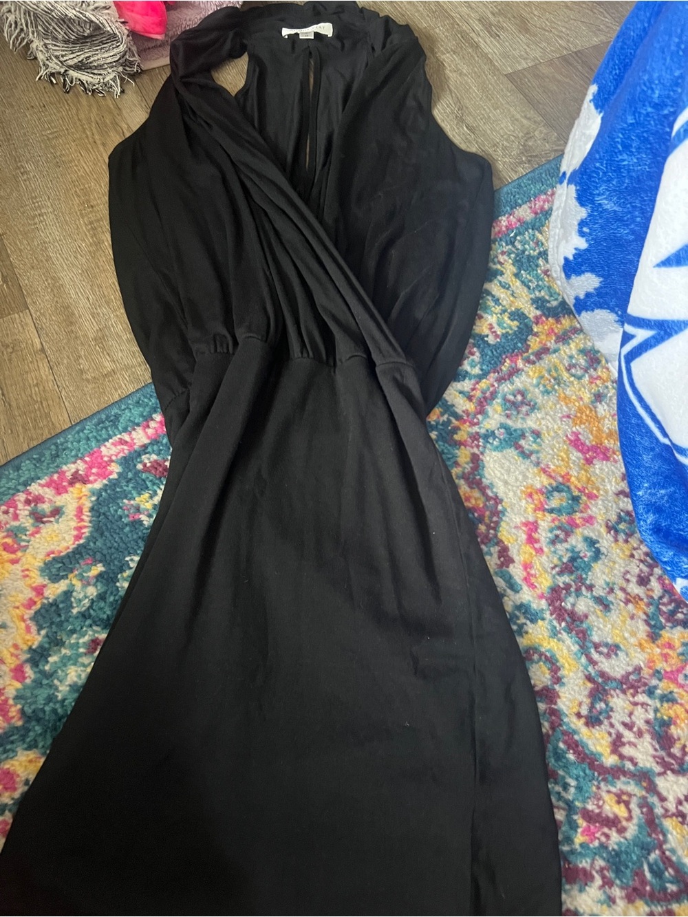 Amour vert faux wrap dress size xs